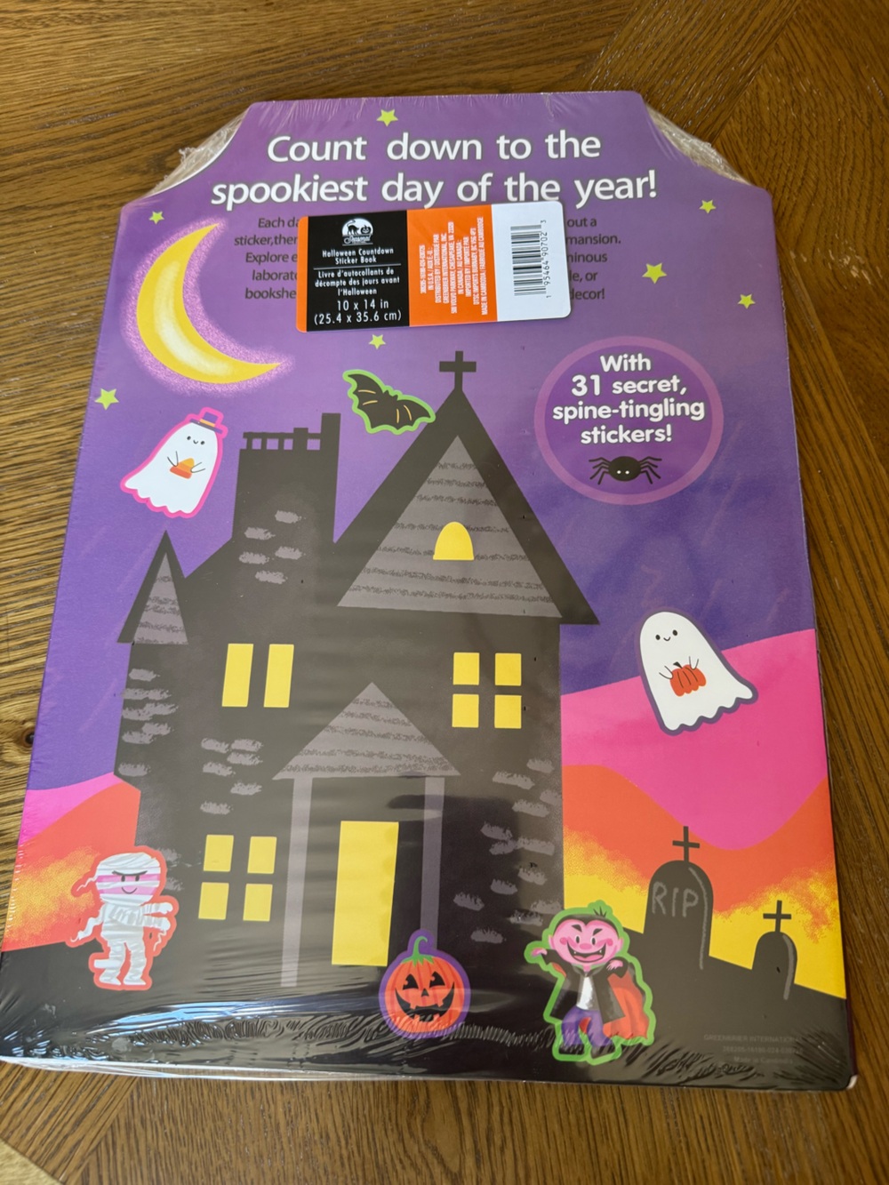 ๐ป Halloween Sticker Countdown Activity Set Sealed Spooky Fun for the Family - Picture 2 of 4